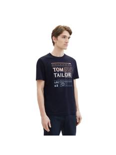 TOM TAILOR t shirt km  TOM TAILOR  t shirts donker blauw