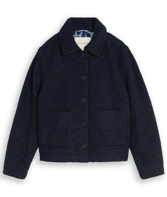 Mantel/Vest D. Blauw