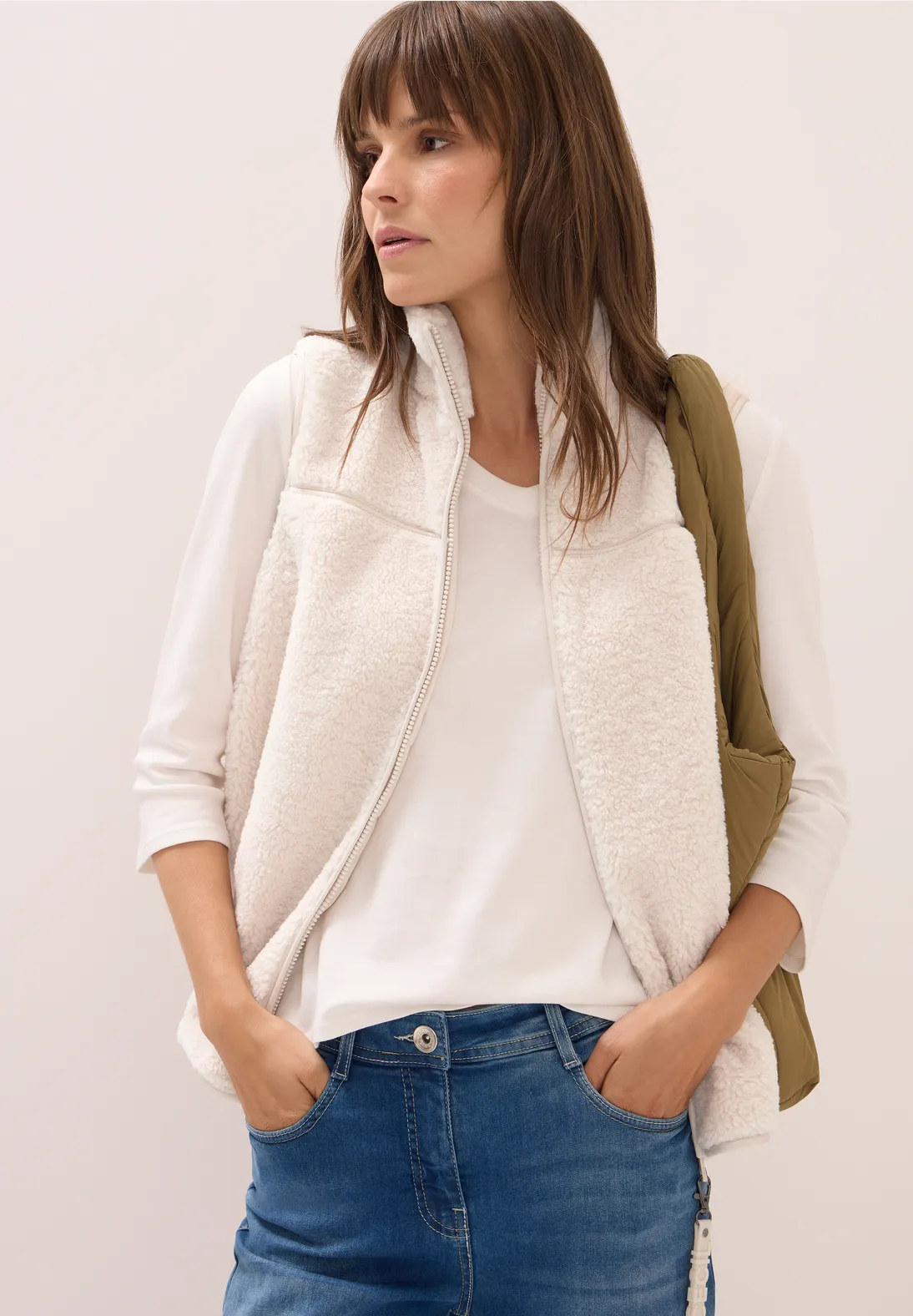 Bodywarmer L. Beige uni