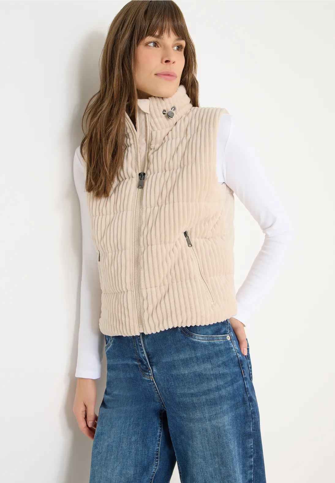Bodywarmer L. Beige uni