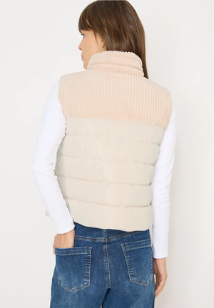 Bodywarmer L. Beige uni