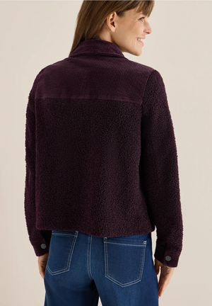 Binnenvest Aubergine