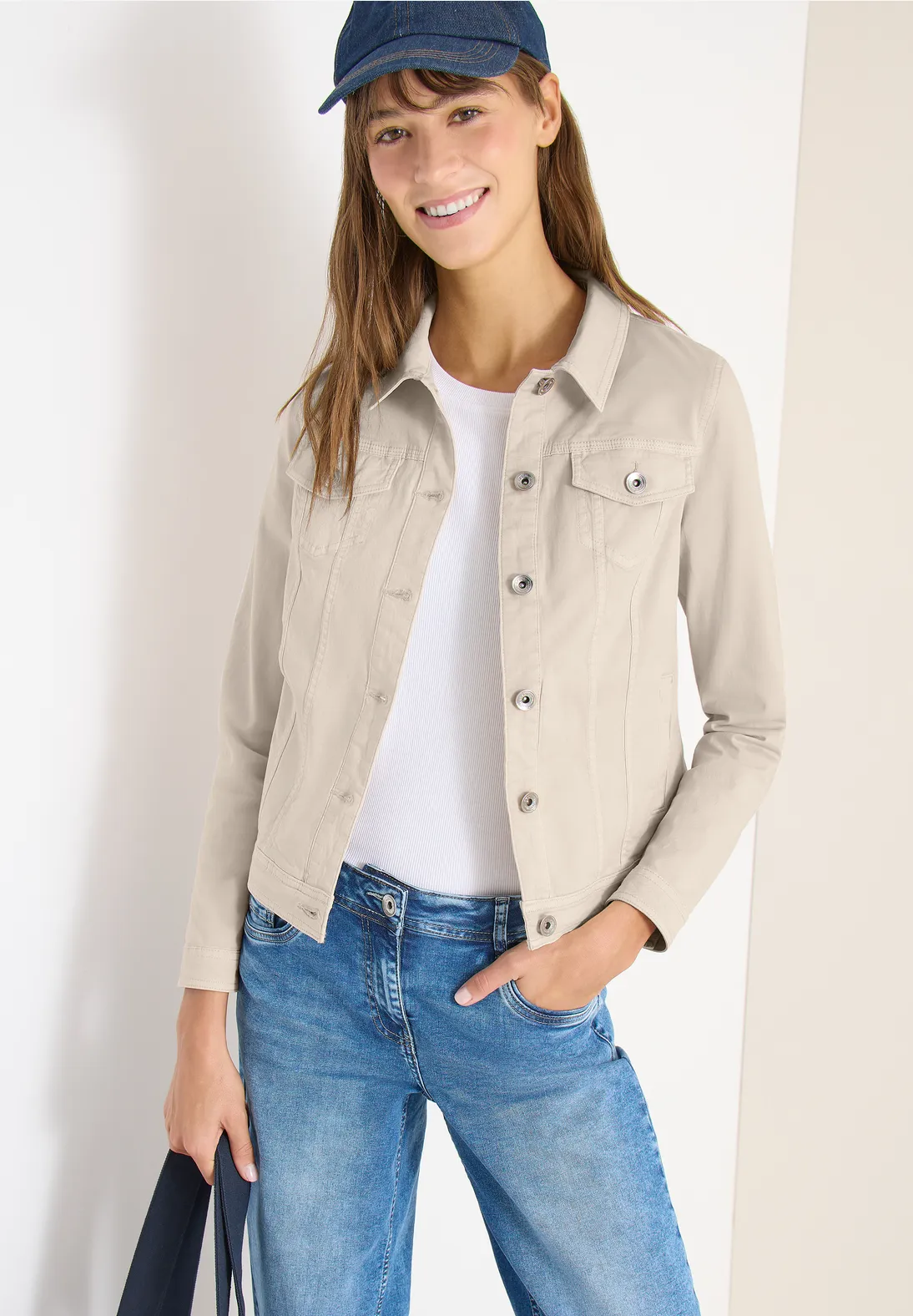 Binnenvest L. Beige uni