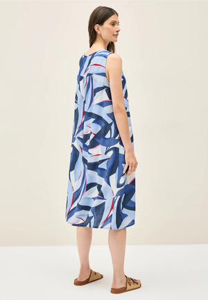 Kleed D. Blauw/multi