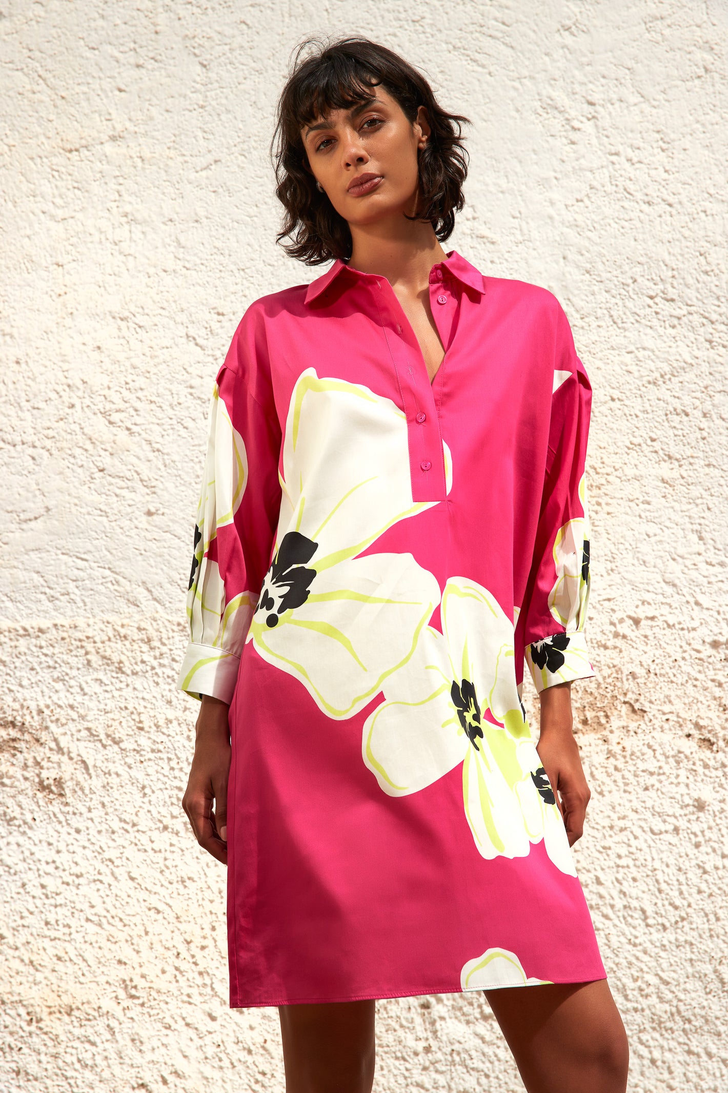 Kleed LM Fuchsia/multi