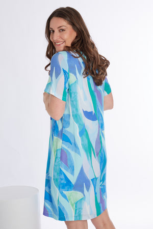 Kleed KM Blauw/multi