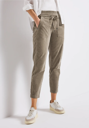 Broek D. Beige uni