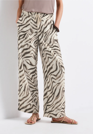 Broek L. Beige/multi