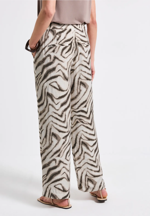 Broek L. Beige/multi
