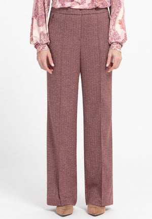 Broek Rood/multi