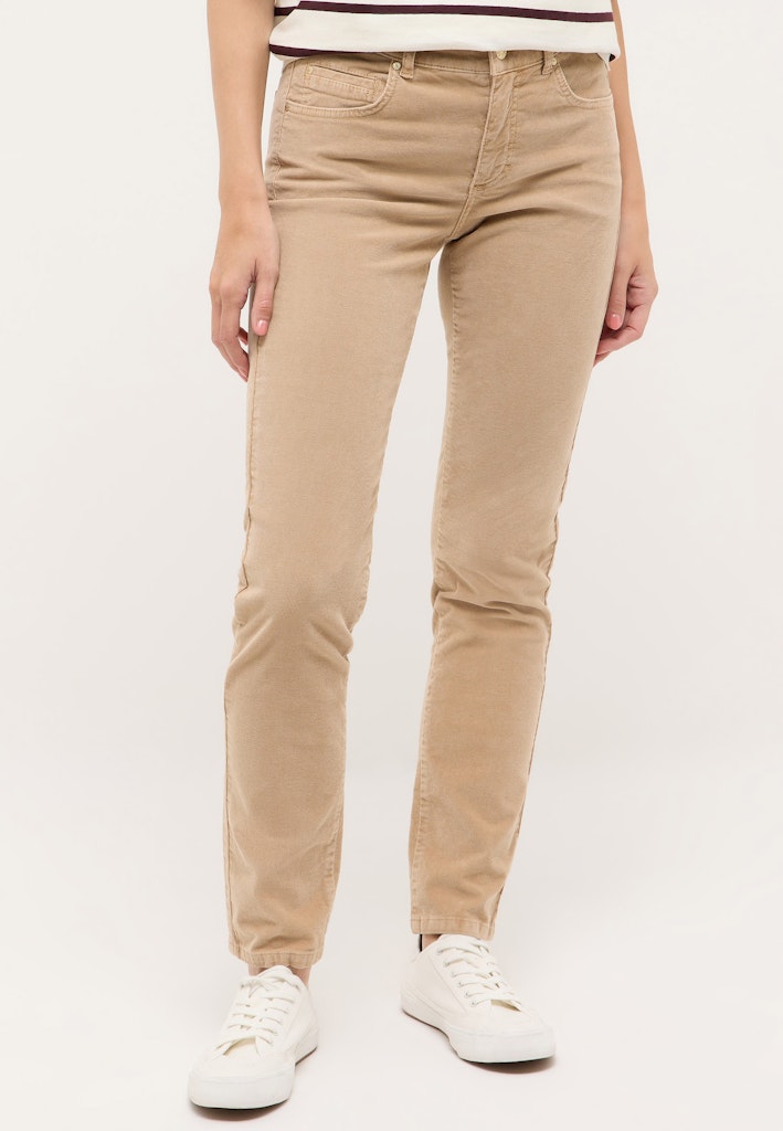 Broek Sportief D. Beige uni
