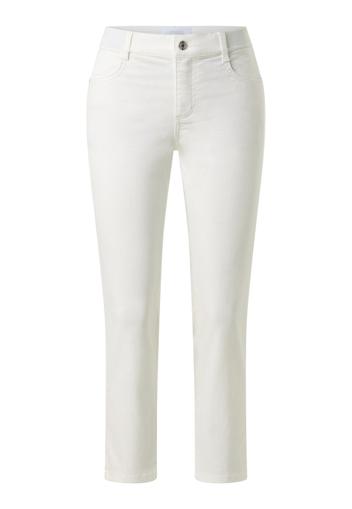 Jeansbroek Kort Ecru