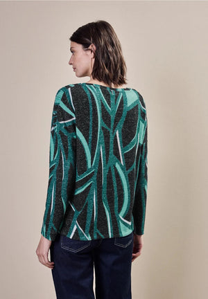T-Shirt Zwart/multi