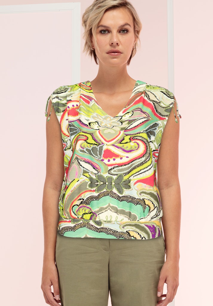 T-Shirt Groen/multi