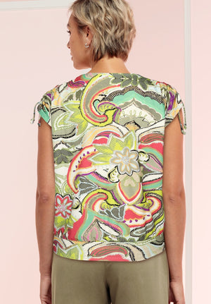 T-Shirt Groen/multi