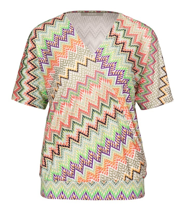 T-Shirt Rood/multi