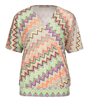 T-Shirt Rood/multi