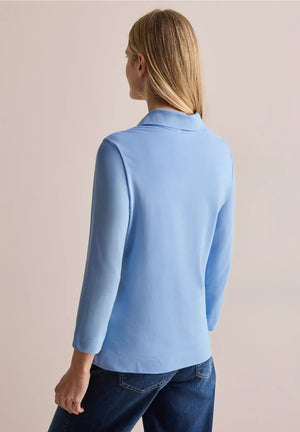 T-Shirt L. Blauw