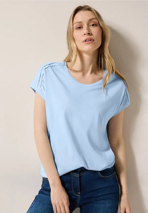 T-Shirt L. Blauw