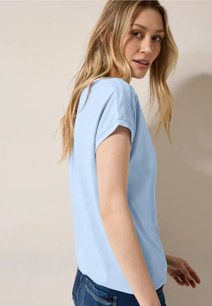T-Shirt L. Blauw