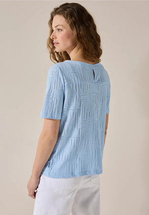 T-Shirt L. Blauw/color