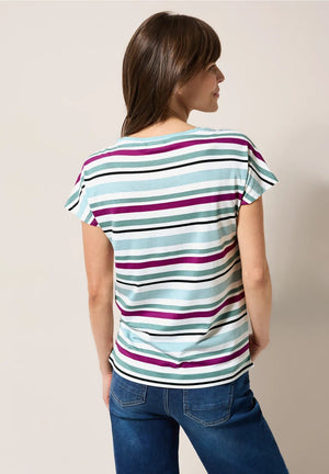 T-Shirt Jade/multi