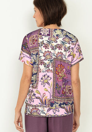 T-Shirt Rood/multi