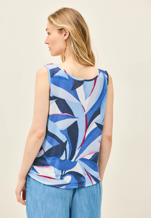 T-Shirt D. Blauw/multi