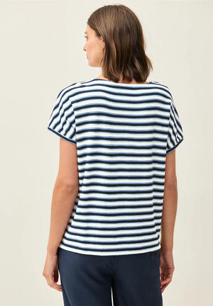 T-Shirt D. Blauw/multi
