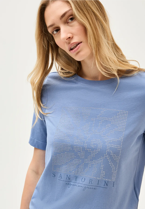 T-Shirt Blauw/multi