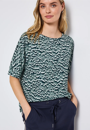 T-Shirt L. Jeans/multi