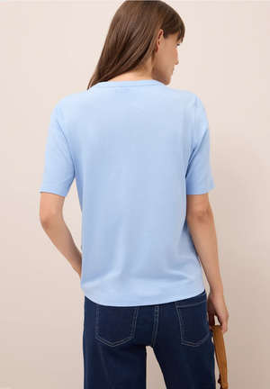 T-Shirt L. Blauw