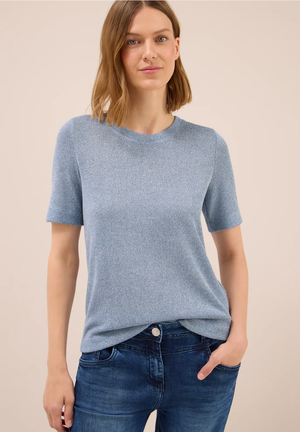T-Shirt L. Blauw