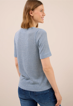 T-Shirt L. Blauw