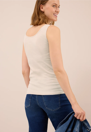 T-Shirt L. Beige uni