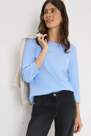 T-Shirt L. Blauw