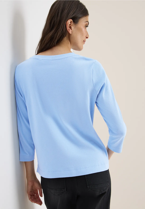 T-Shirt L. Blauw