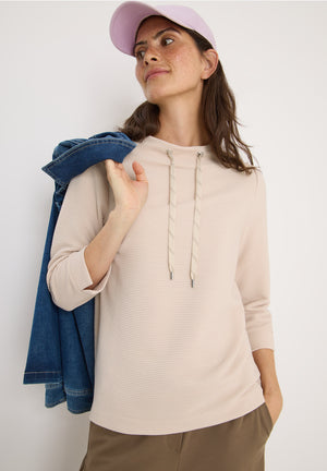 T-Shirt L. Beige uni