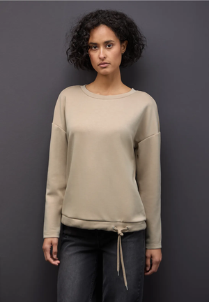 T-Shirt L. Beige uni