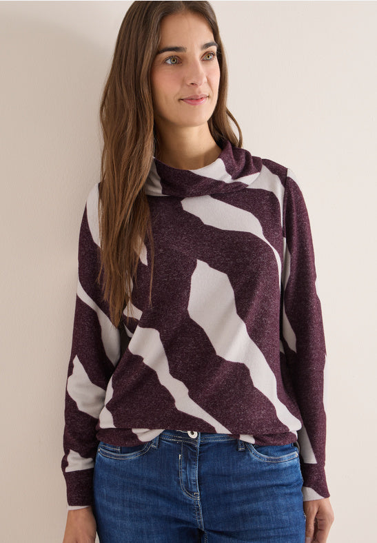T-Shirt Aubergine/color