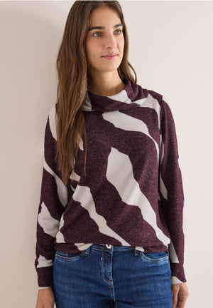 T-Shirt Aubergine/color