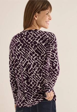 T-Shirt Aubergine/color