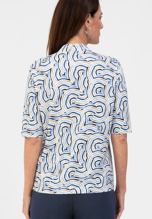 T-Shirt Blauw/multi