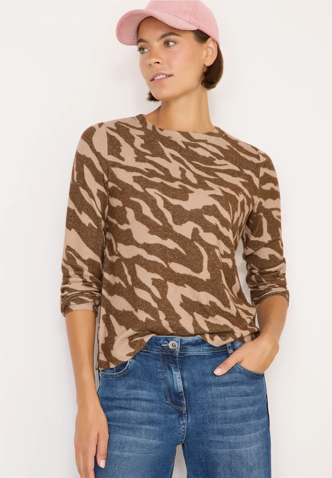 T-Shirt L. Bruin/color
