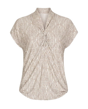 T-Shirt Bruin/multi