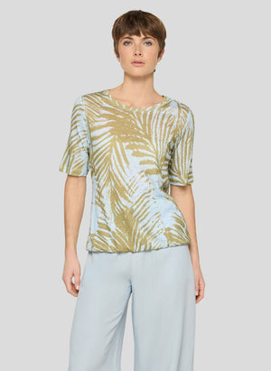 T-Shirt L. Blauw
