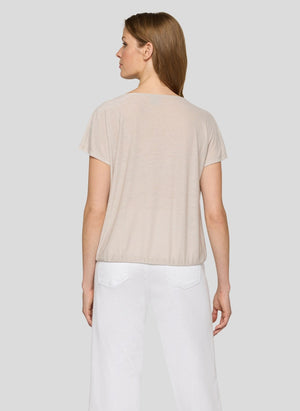 T-Shirt L. Beige uni