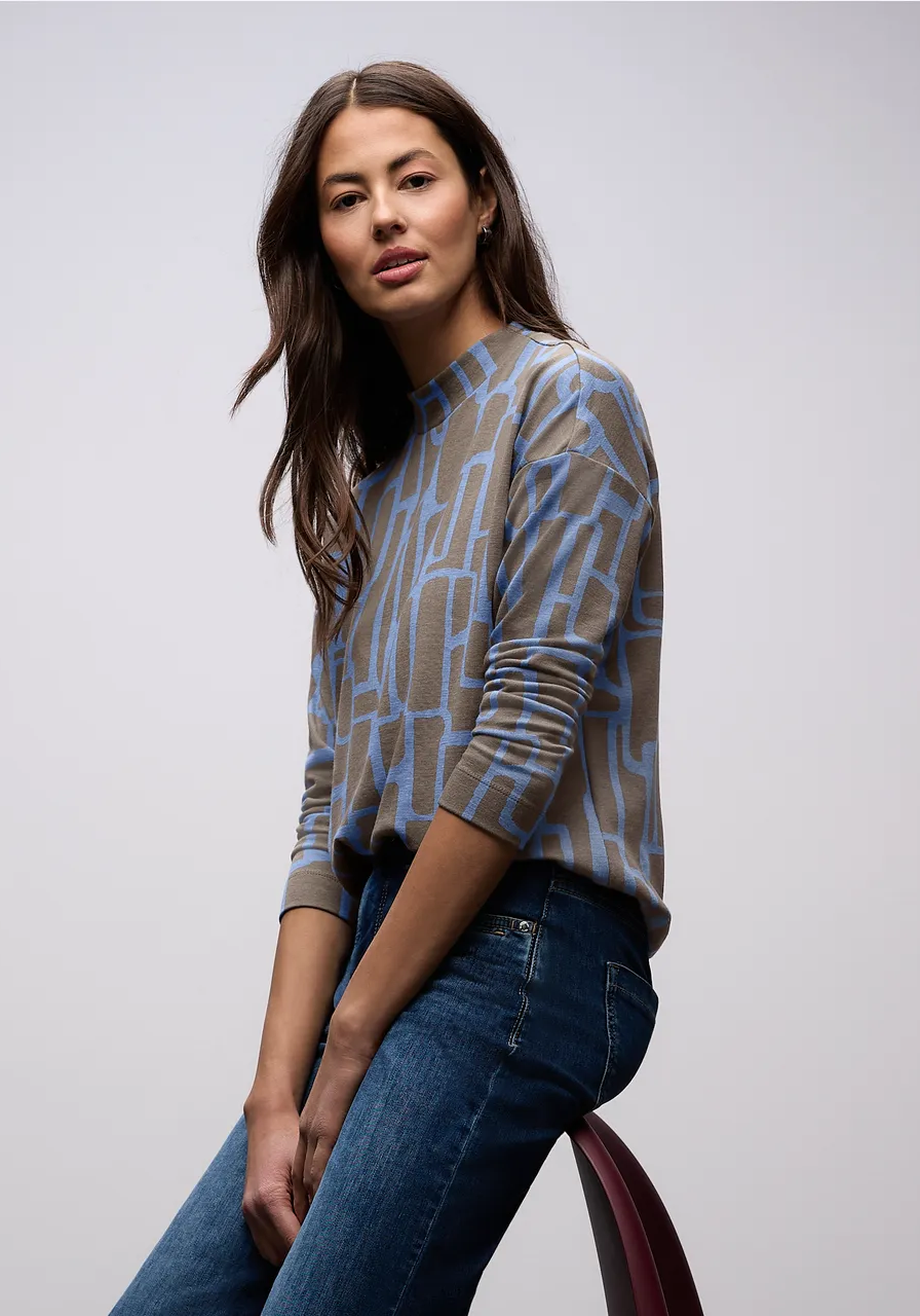 T-Shirt L. Jeans/color