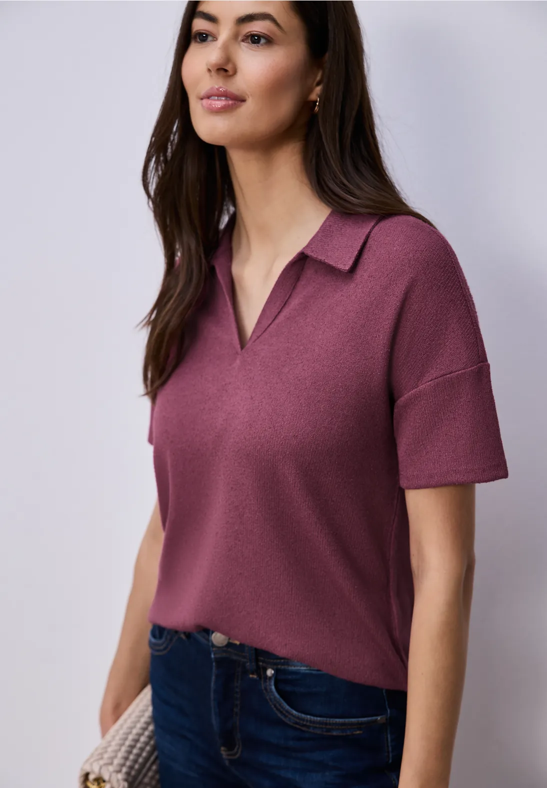 T-Shirt Bessenkleur