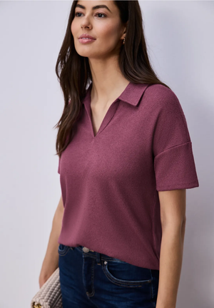 T-Shirt Bessenkleur
